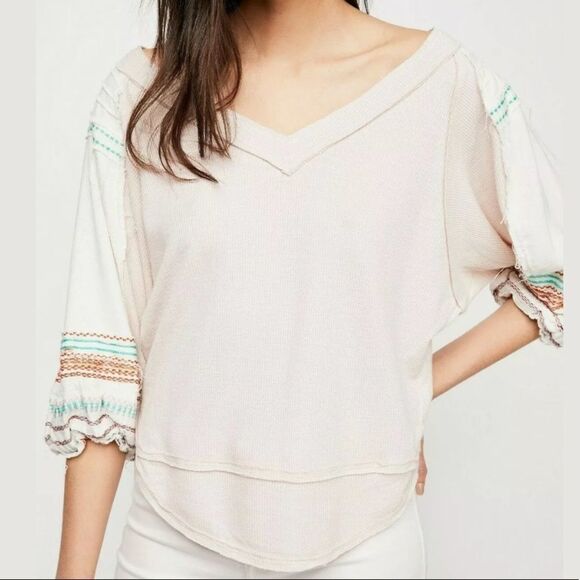 NWT Free People Bubble Shirt - Picture 5 of 7